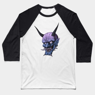 Oni demon Baseball T-Shirt